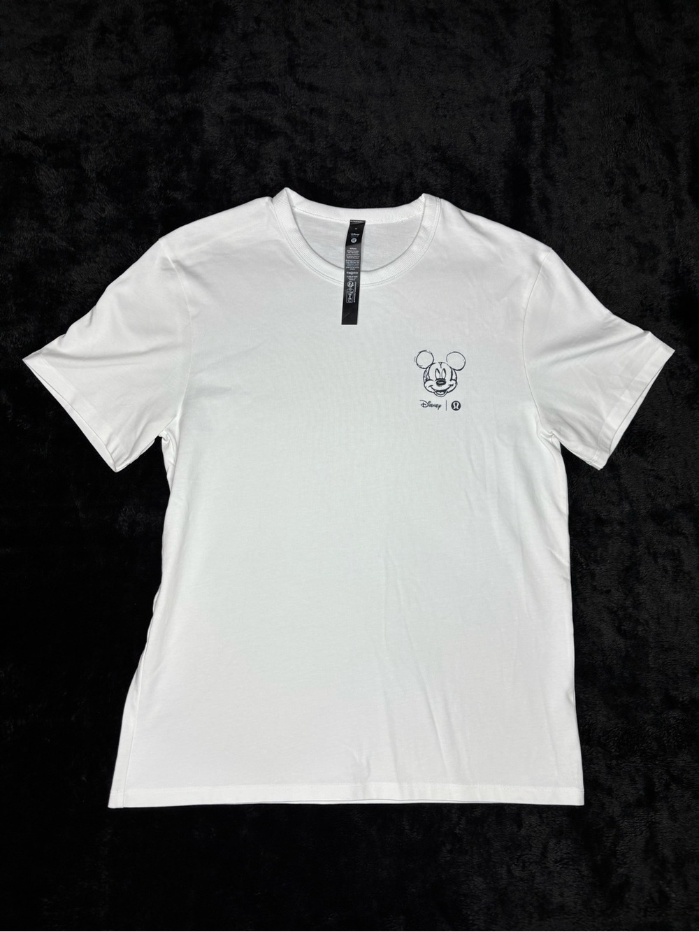 Lululemon x Disney White Graphic Crew Neck T-Shirt